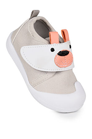 Kiko Kids Winni Cırtlı Kız Bebek İlk Adım Ortopedik Günlük Ayakkabı