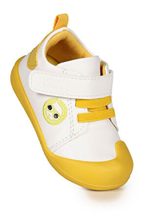 Kiko Kids Smile Cırtlı Kız Bebek İlk Adım Ortopedik Günlük Ayakkabı