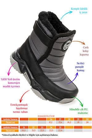 Kiko Kids Monny Cırtlı Kız Çocuk Kar Botu