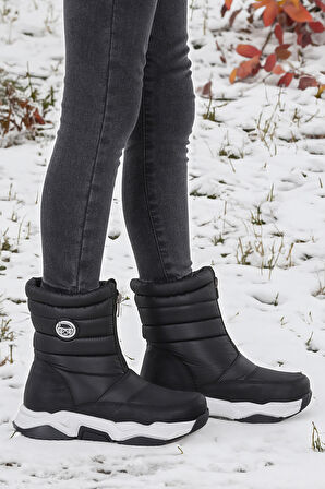 Kiko Kids Sumo Fermuarlı Kız Çocuk Kar Botu