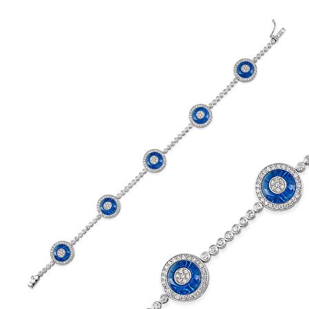 Nazar Boncuklu 1,87ct Pırlanta Bileklik