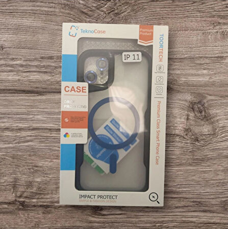 MAGESEFLİ APPLE 11 KILIF+KAMERA TOZ KORUMA LENSİ
