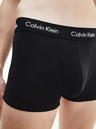 Calvin Klein Erkek 5'li Low Rise Siyah Boxer Trunk