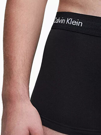 Calvin Klein Erkek 5'li Low Rise Siyah Boxer Trunk