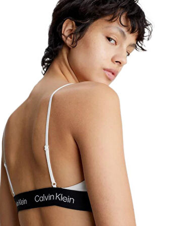 Calvin Klein Kadın Beyaz Bralet   