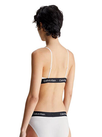 Calvin Klein Kadın Beyaz Bralet   