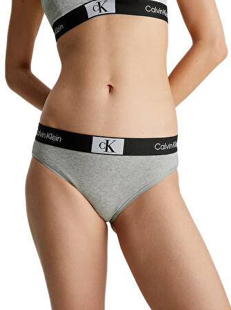 Calvin Klein Kadın Gri Bikini Külot   