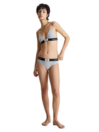 Calvin Klein Kadın Gri Bikini Külot   