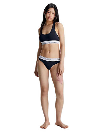 Calvin Klein Kadın Lacivert Bralet Takım 