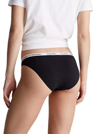 Calvin Klein Kadın Siyah 3'lü Bikini Külot  