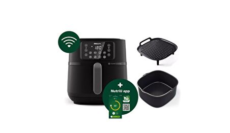 Airfryer Yeni Nesil Geniş Hazneli Yağsız Hava Fritözü XXL