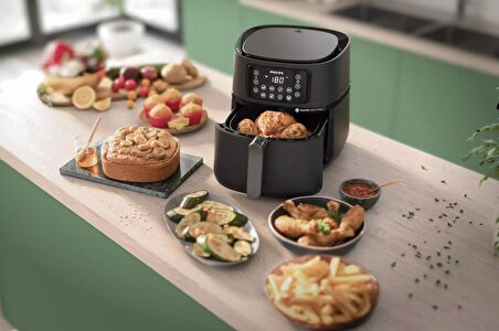 Airfryer Yeni Nesil Geniş Hazneli Yağsız Hava Fritözü XXL