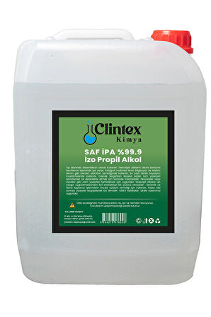 Clintex Kimya Saf İpa %99.9 İzopropil Alkol 5 Litre