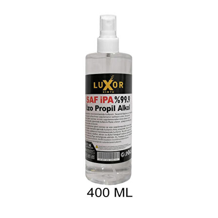 Luxor Kimya Saf İpa %99.9 İzopropil Alkol 400 Ml