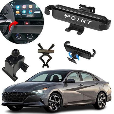 Hyundai Elantra Araca Özel Cep Telefonu Tutacağı Robotik Oynar Başlıklı 2021-2024 Arası Profesyonel