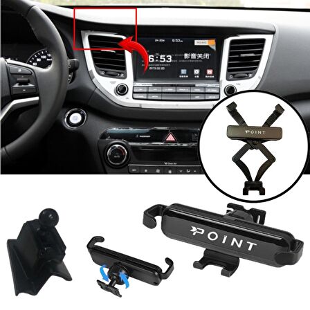 Hyundai Tucson Araca Özel Cep Telefonu Tutacağı Robotik Oynar Başlıklı 2015-2018 Arası Profesyonel