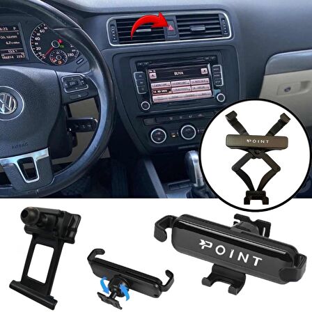 VW Jetta Araca Özel Cep Telefon Tutacağı Robotik Oynar Başlıklı 2011 - 2014 Arası Profesyonel Ürün