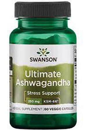 Swanson, Ultimate Ashwagandha, 250 mg , 60 Veggie Capsules