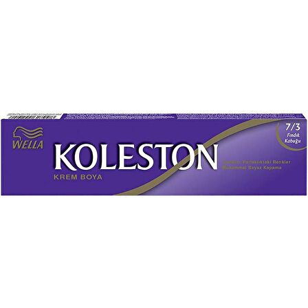 Koleston Tüp Boya 50 ml - 7.3 Fındık Kabuğu + 20 Vol Oksidan Peroksit