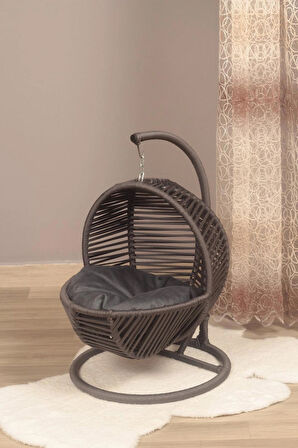 Cat Loft Kedi Salıncağı ve Minderli Rahat Yatağı, Sık Örgülü Rattan Tasarım