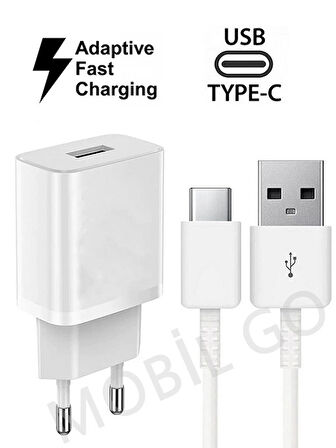 Samsung Galaxy A51 Uyumlu Type-c Hızlı Şarj Aleti Usb Data & Şarj Kablosu