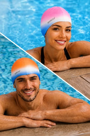 Silikon Yüzme Bonesi Unisex Yetişkin Havuz Bonesi Esnek Dayanıklı Yüzme Bonesi-1 Adet