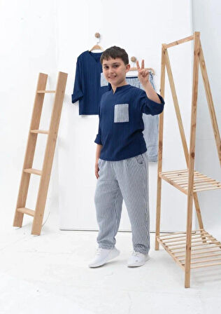 Erkek Çocuk Müslin Takım