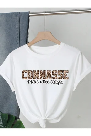 Unisex Chonnasse Baskılı Tasarım Tshirt