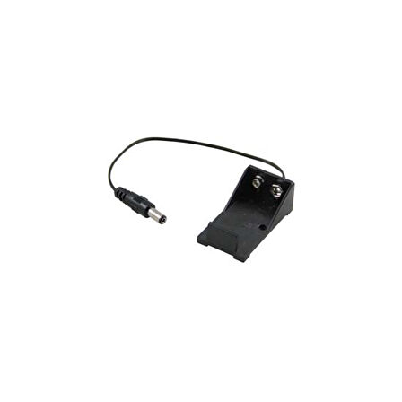 9 VOLT PİL KUTUSU AÇIK (JAKLI)