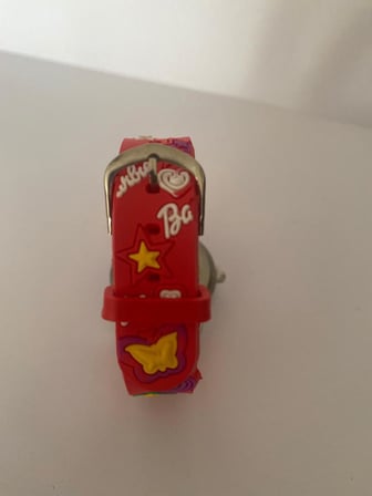 Erkek çocuk silikon uçak desenli kol saati