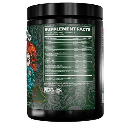 Dark labs Crack OG Preworkout – 40 servings