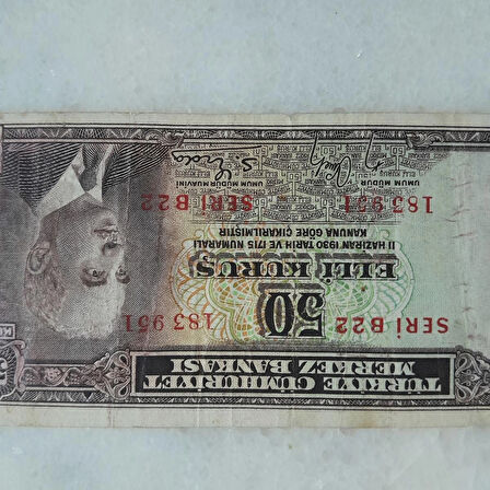 Batan Gemi İnönü 50 Kruş