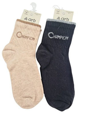 Erkek Çocuk Çorap Soket 6 Çift Siyah-Lacivert-Gri-Beyaz-Kahve-Mavi