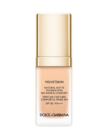 Dolce&Gabbana Velvetskin 130 Beige 30 ml Natural Mat Fondöten  