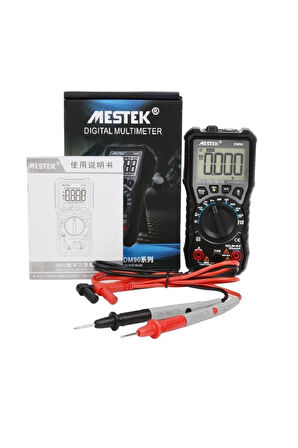 Mestek Dm90 Mini Dijital Multimetre Akım Volt Ohm Ölçüm Cihazı