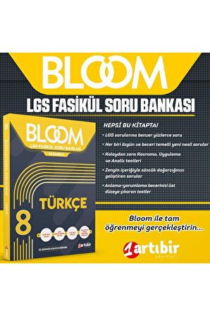  8.Sınıf 6'lI BLOOM TÜM DERSLER SET 