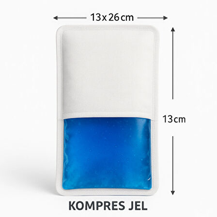 Sıcak Soğuk Kompres Jel – Hot & Cold Jel Kompres Ped 13x26