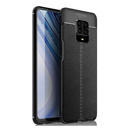 Gpack Xiaomi Redmi Note 9 Pro Kılıf Niss Silikon Deri Görünümlü