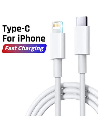 Iphone 8 X Xs Xr 11 12 13 14 Pro Max Plus Uyumlu Hızlı Şarj Kablosu Type C To Lightning