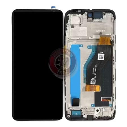 Tkgz - Tecno Spark 20 PRO İle Uyumlu Lcd Ekran Dokunmatik Servıce Pack Lcd Full Çıtalı