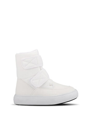 Pinokyo KONGO Çocuk  Beyaz Bot