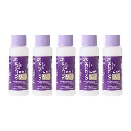 Koleston Peroksit 50 ml Oksidan 30 Volüm 5 Adet