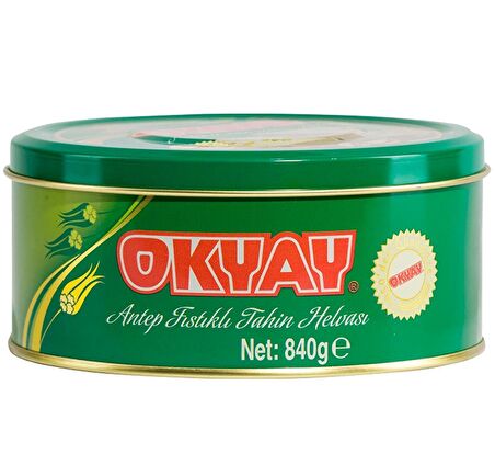 Okyay Antep Fıstıklı Teneke Helva 840 G