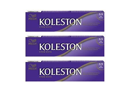 Koleston Tüp Boya 50 ml - 5.4 Açık Kestane 3 Adet