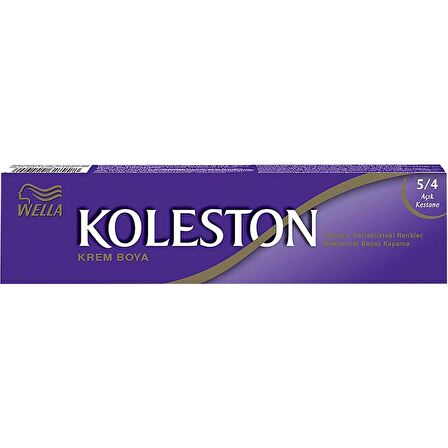 Koleston Tüp Boya 50 ml - 5.4 Açık Kestane 3 Adet