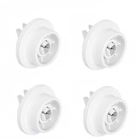 Alt Sepet Teker Arçelik Bulaşık Makinesi Alt Sepet Tekeri 4 Adet Beyaz Renk