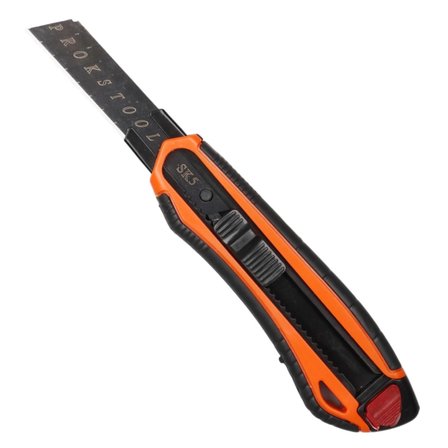  SN-27095 PLASTİK GÖVDE PROFESYONEL 18 MM METAL MAKET BIÇAĞI - FALÇATA