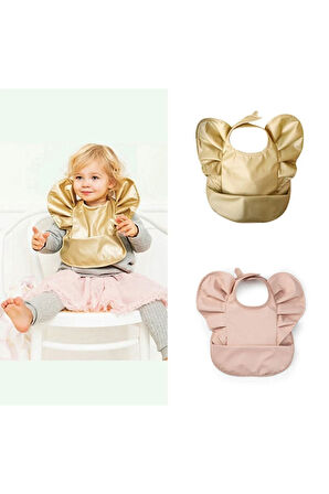 Altin Rengi Kanat Elodie Onluk Mama Onlugu Su Gecirmez Mama Onlugu 0-4 Yas