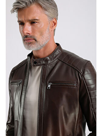 Georges Erkek Spor Deri Mont