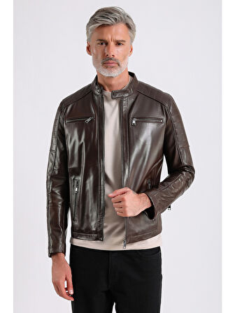 Georges Erkek Spor Deri Mont